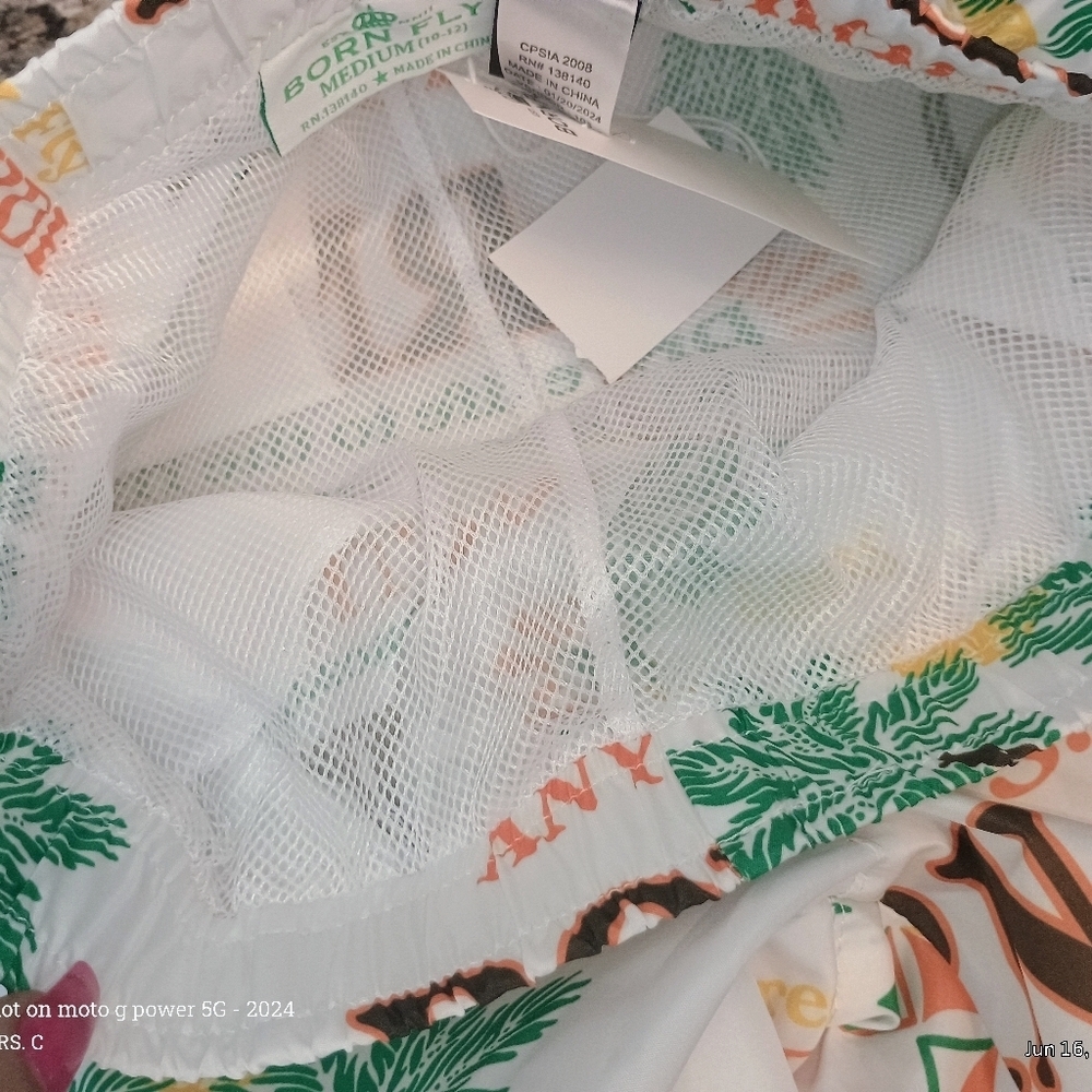 Born fly boys medium shorts with mesh lining. Brand new with tags. - Picture 6 of 6
